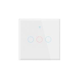 Interruptor WiFi 3 líneas blanco
